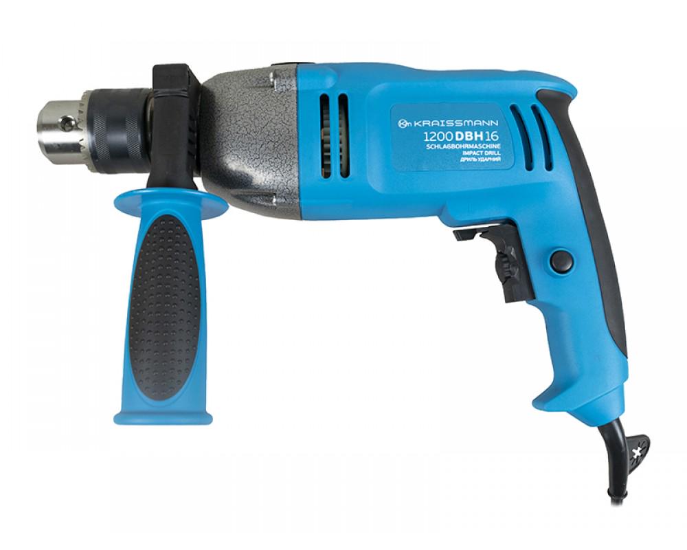 Дрель ударная KRAISSMANN 1200 DBH 16 - фото 6