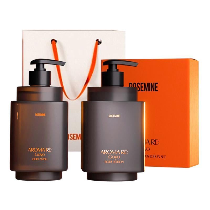 Набор косметики для тела ROSEMINE Aroma Goyo Body Set Body Lotion 300 мл/Body Wash 300 мл (32124348)