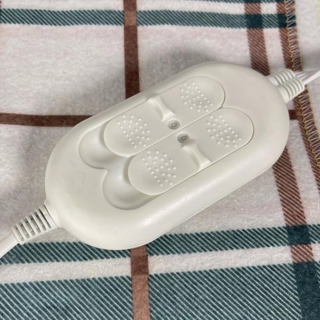 Электропростынь Royan две зоны нагрева плотная байка клетка двухспальная 150х180 см - фото 2 Электропростынь Royan две зоны нагрева плотная байка клетка двухспальная 150х180 см - фото 2