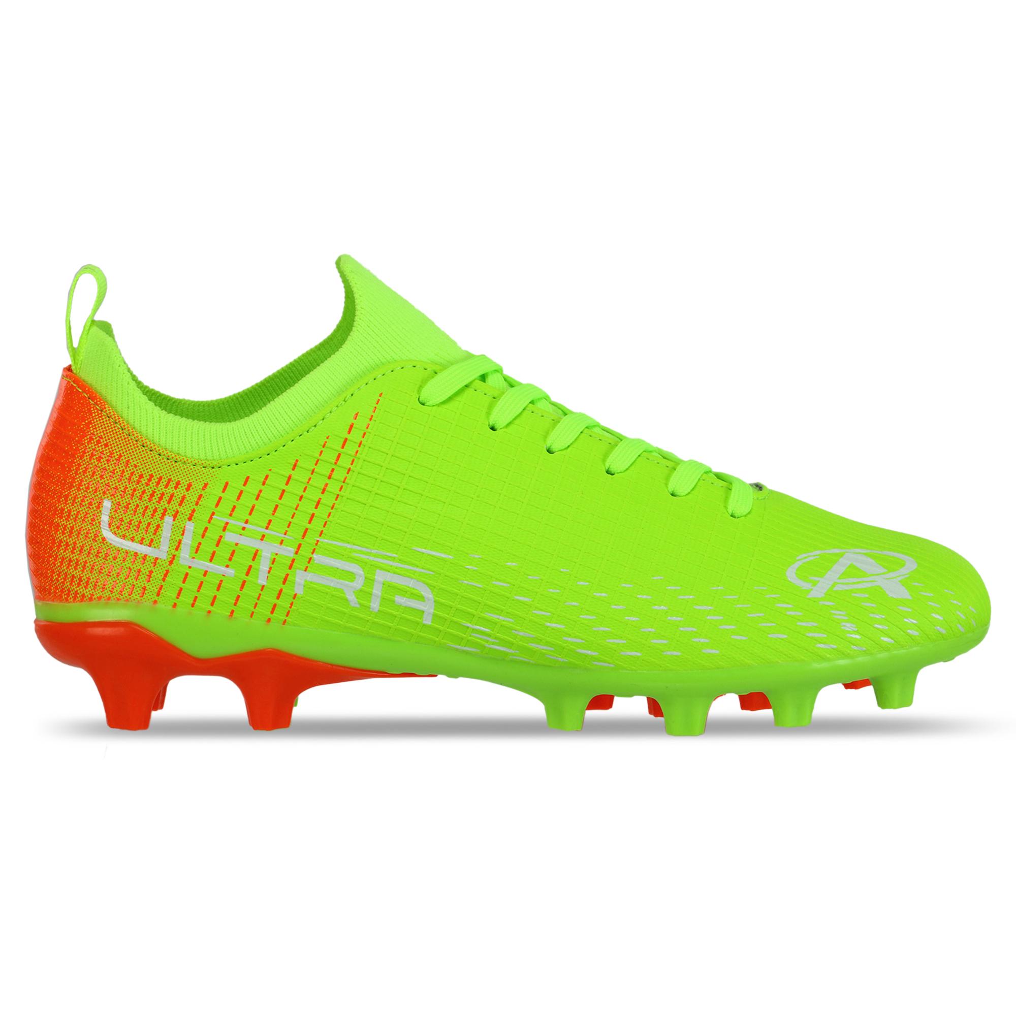 Бутсы футбольные Pro Action PRO0402-13TB р. 39 Салатовый/Оранжевый