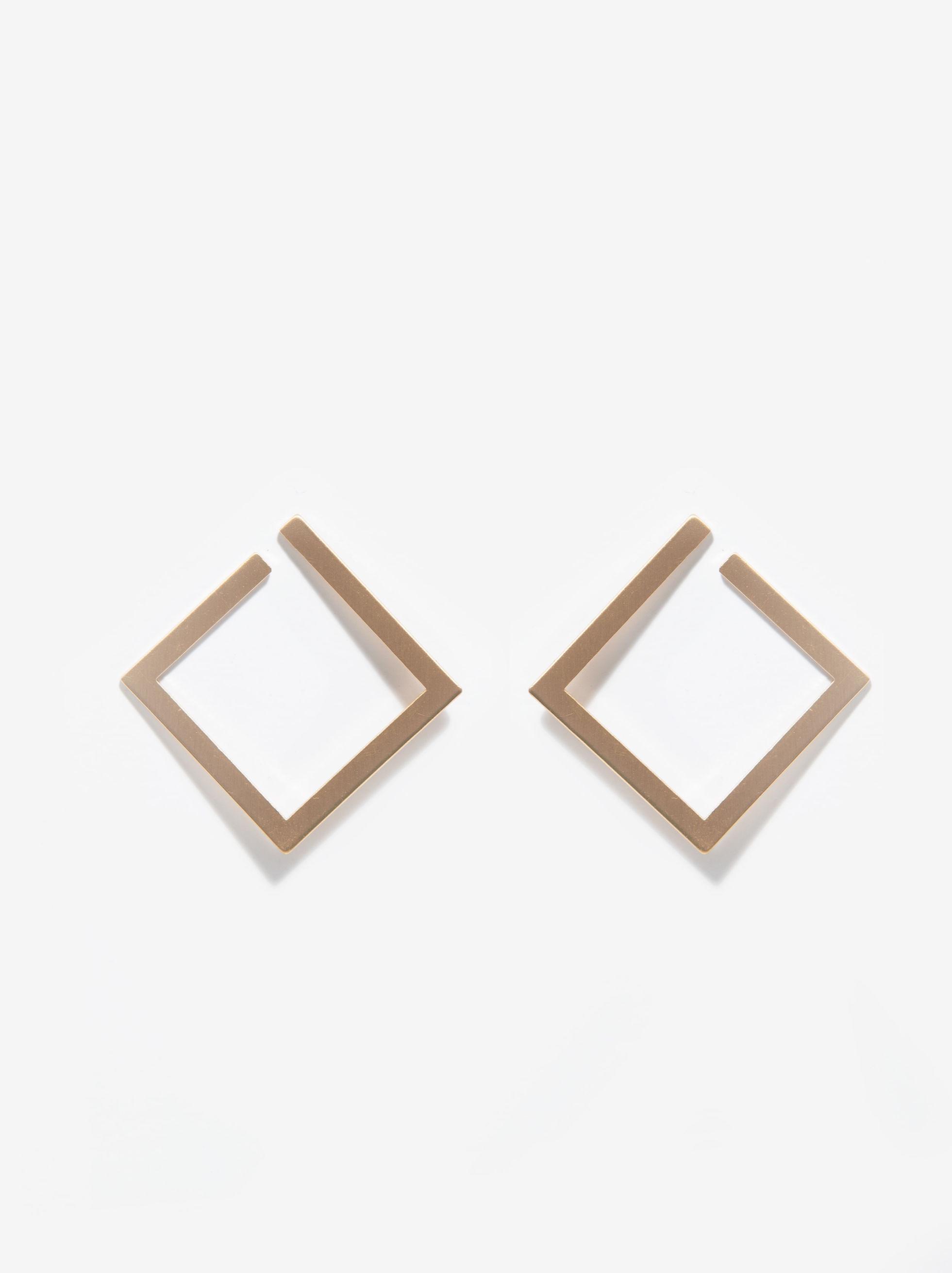 Жіночі сережки Parfois 160817 ONE Золотий