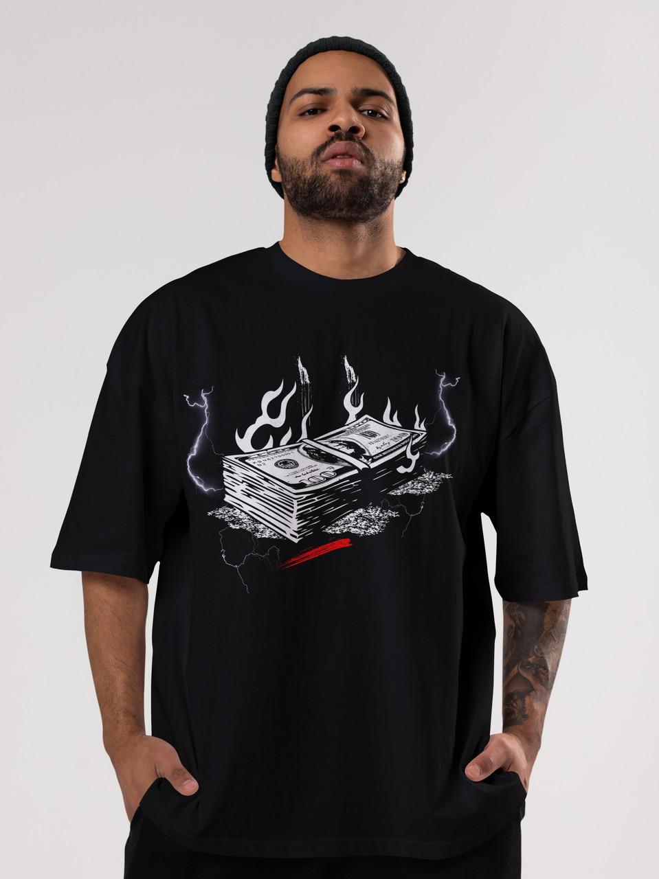 Футболка чоловіча оверсайз Mishe Urban 113018 S Чорний (113018_11) - фото 3 Футболка чоловіча оверсайз Mishe Urban 113018 S Чорний (113018_11) - фото 3