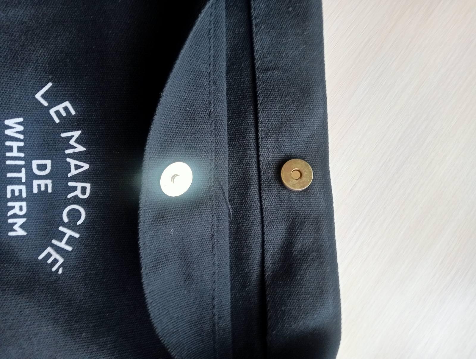 Сумка полотняна Le marche Чорний (00220) - фото 3 Сумка полотняна Le marche Чорний (00220) - фото 3