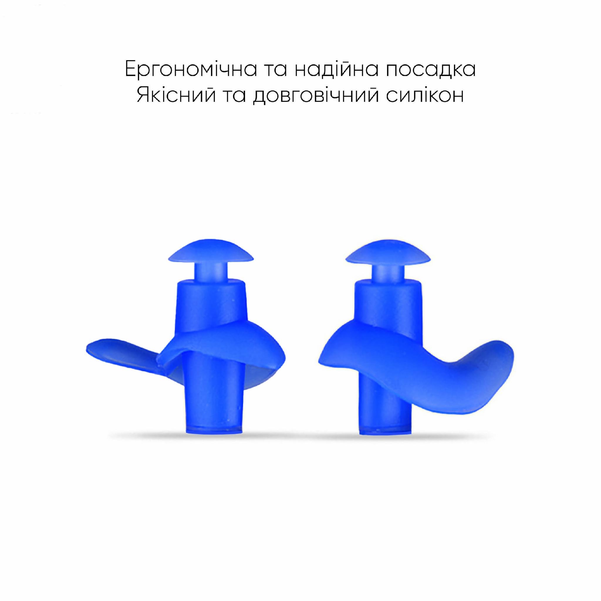 Беруші Renvo Light Pro Уні Синій (2SCL140-04) - фото 2