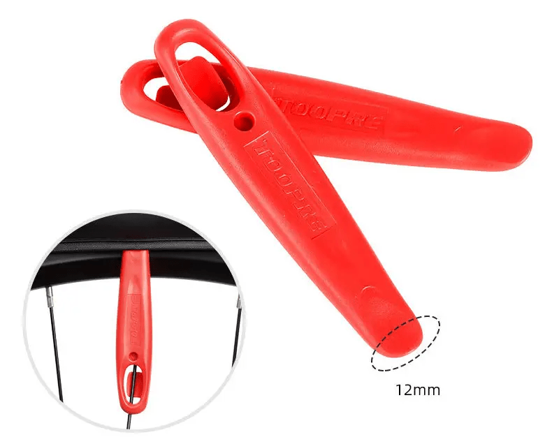 Бортувальні лопатки Toopre для монтажу велопокришок 3 шт. Червоний (BIKE-LEVER-TOOPRE-RED3) - фото 5 Бортувальні лопатки Toopre для монтажу велопокришок 3 шт. Червоний (BIKE-LEVER-TOOPRE-RED3) - фото 5