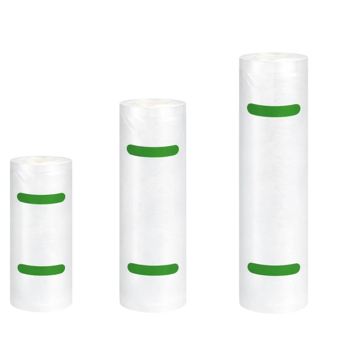 Комплект пакетов для вакууматора Vacuum Bag 3 шт. 20/25/30 см пищевые в рулоне гофрированные