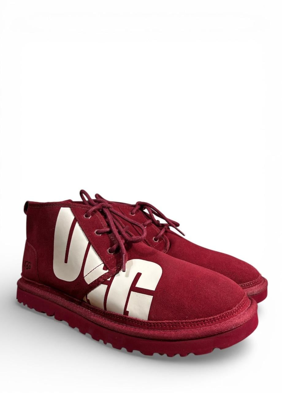 Ботинки UGG Neumel Chopd Suede Chukka s/n 1128215 г. 46 US 13 31 см Красный (2873032206)