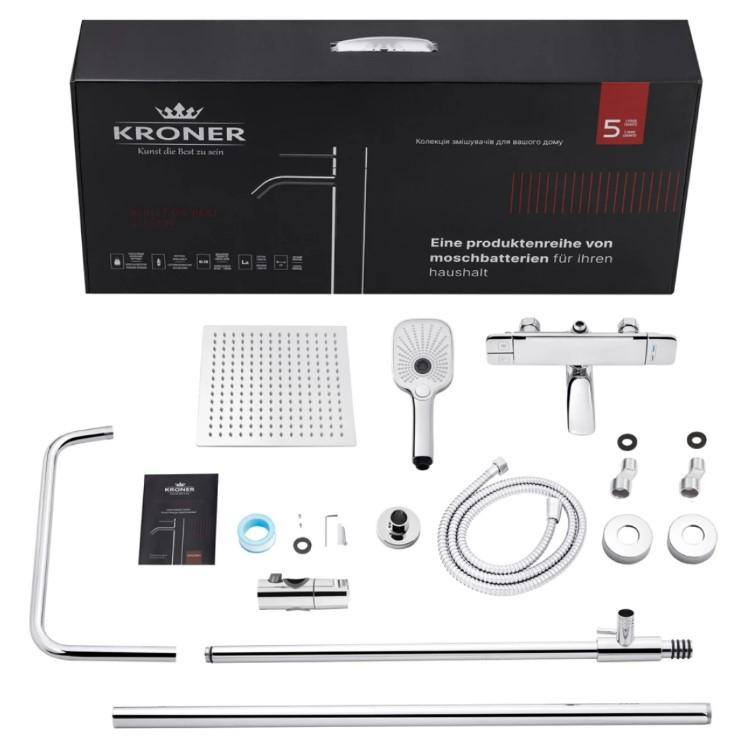 Душевая система Kroner KRP Makon C063 (CV033860) - фото 3