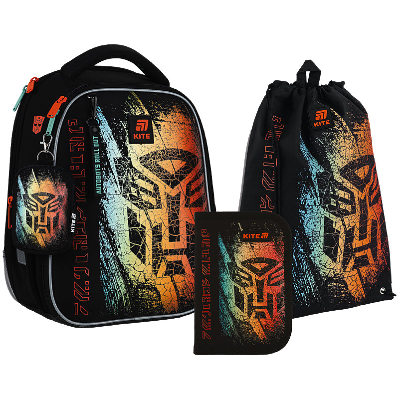 Школьный набор KITE Education Transformers Generations SET_TF25-555S рюкзак/пенал/сумка (4063276262639)