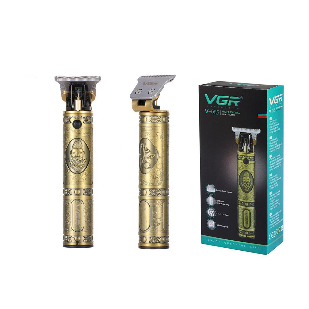 Машинка для стрижки волосся trimmer VGR V-085 Золотистий (1009458-Gold) - фото 3