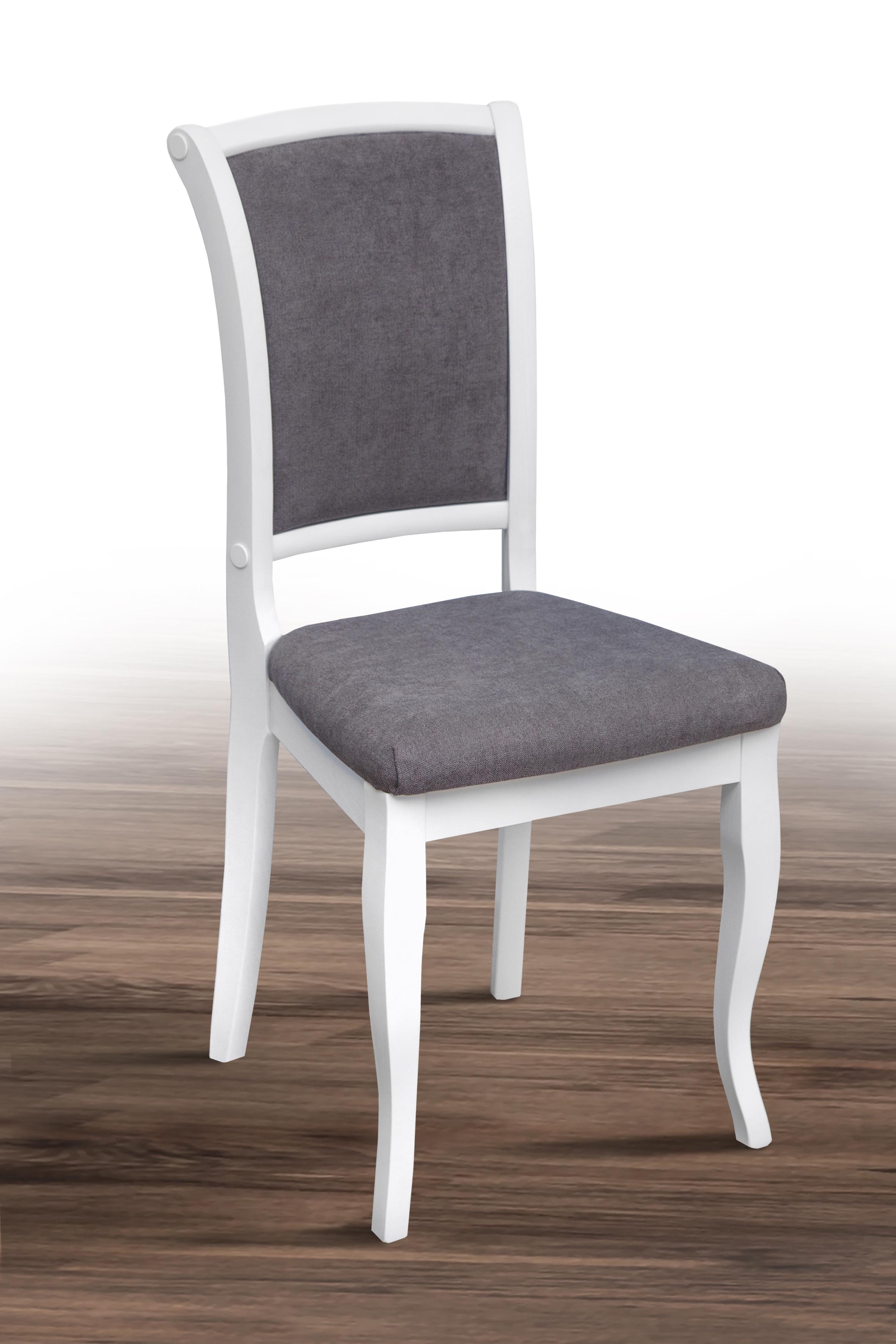 Кухонный стул MARIO ясень Белый/Серый (MRW-95444)