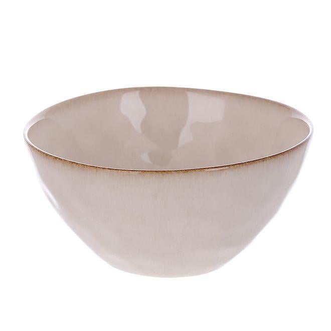 Пиала керамическая Flora Casual 600 мл Бежевый (33375)