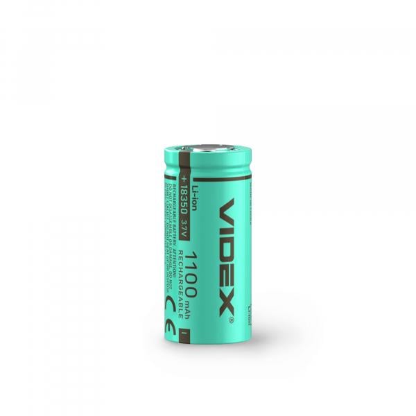 Акумулятор Videx Li-ion 1100 mAh (18350)