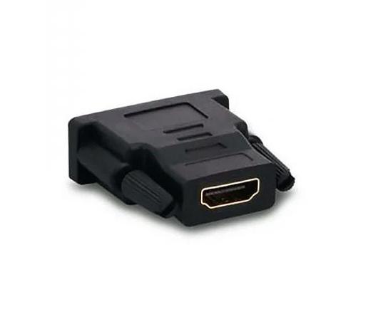 Перехідник Dual Link HDMI F to DVI-I Чорний (B00499) - фото 1 Перехідник Dual Link HDMI F to DVI-I Чорний (B00499) - фото 1