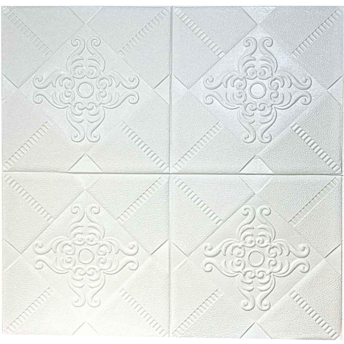 Панель самоклеюча декоративна 3D Глазго 700x700x5 мм