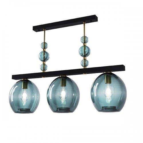 Люстра Pikart Lights Colourglass Down Blue (12101-2)