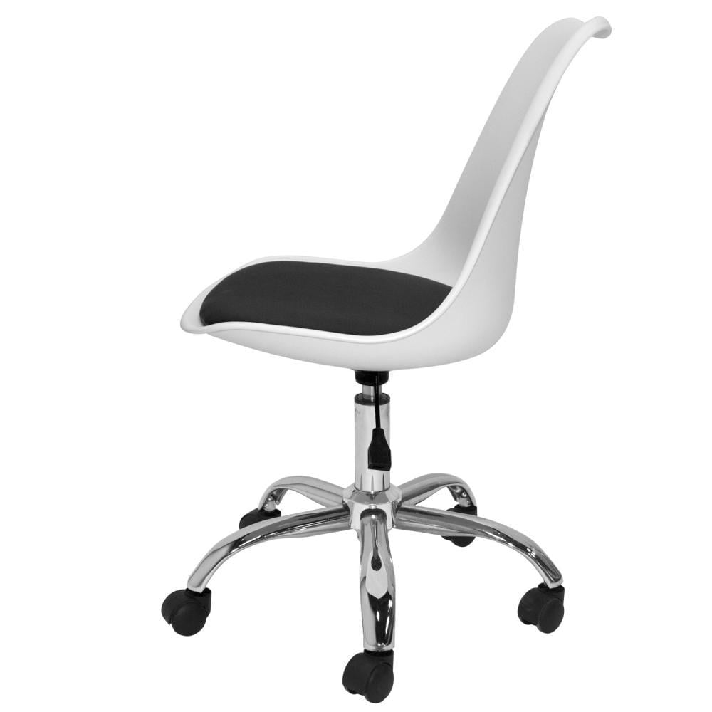 Крісло офісне комп'ютерне Bonro B-487 на колесах Білий/Чорний (3534) - фото 4 Крісло офісне комп'ютерне Bonro B-487 на колесах Білий/Чорний (3534) - фото 4