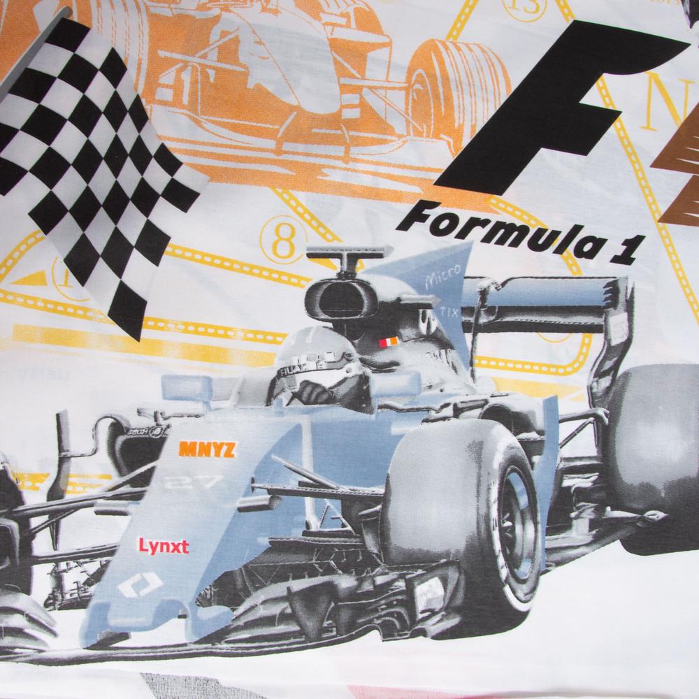 Ткань бязь ранфорс Картинг 130 гр/м2 240 см Красный (25041666/2)