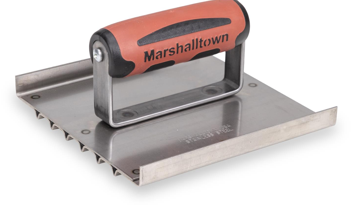 Нарізчик швів для бетону Marshalltown з нержавіючої сталі на 6 канавок 152 мм/19 мм/4,7 мм (14282)