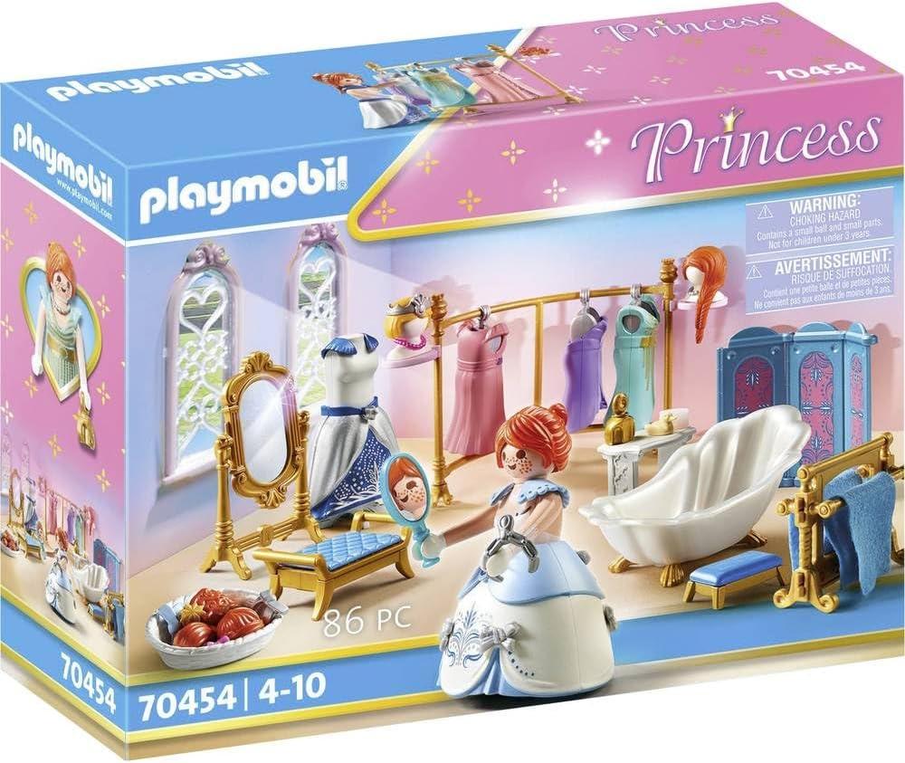 Дитячий ігровий набір Playmobil Princess 70454 Гардероб з ванною від 4 років