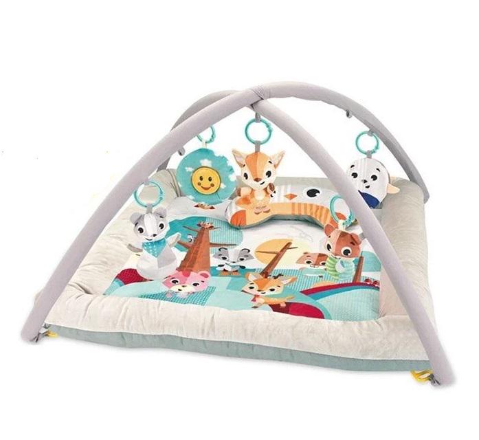Коврик игровой Comfy Play Gym 4 погремушки/музыка/мягкие бортики/подушка Multicolor (151667)