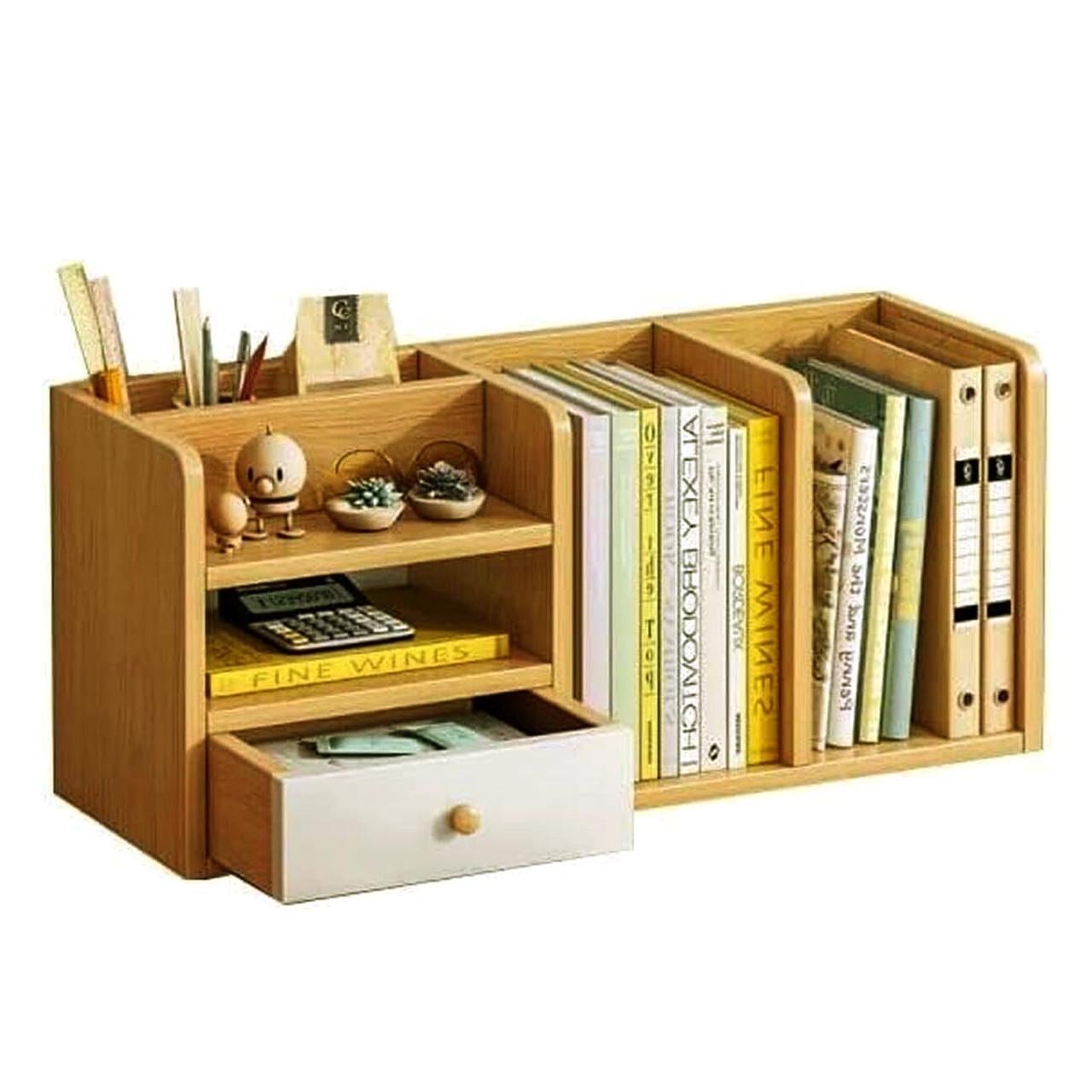 Полка книжная настольная из дерева Рионада Карри (КПА-040303)