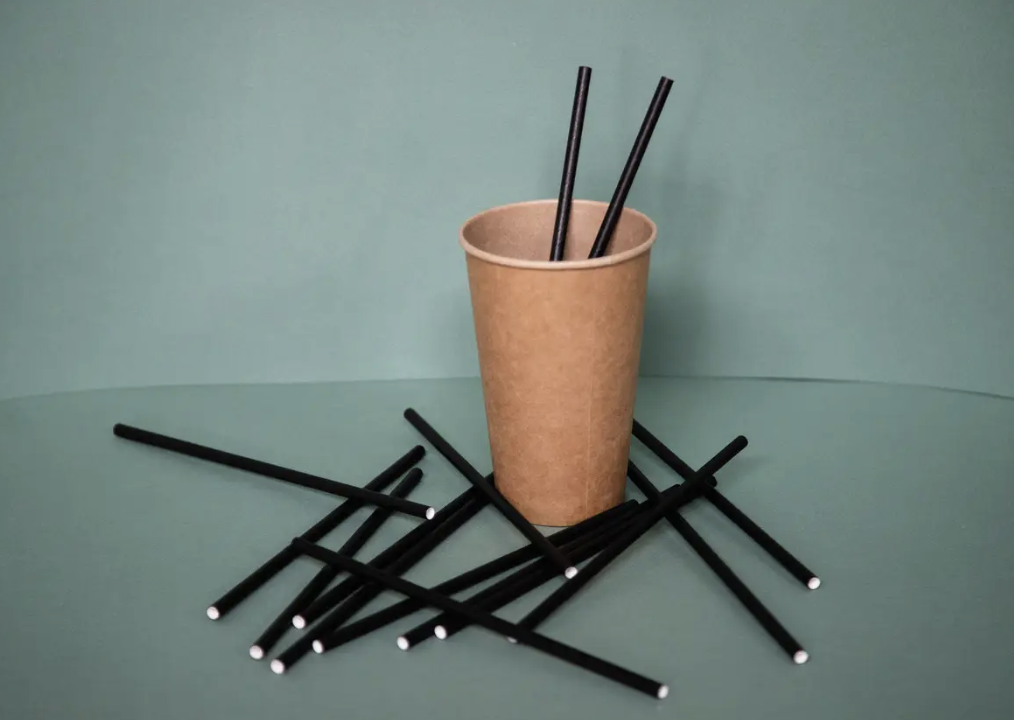 Трубочки бумажные 7х195 200 шт./уп. Черный - фото 2 Трубочки бумажные 7х195 200 шт./уп. Черный - фото 2