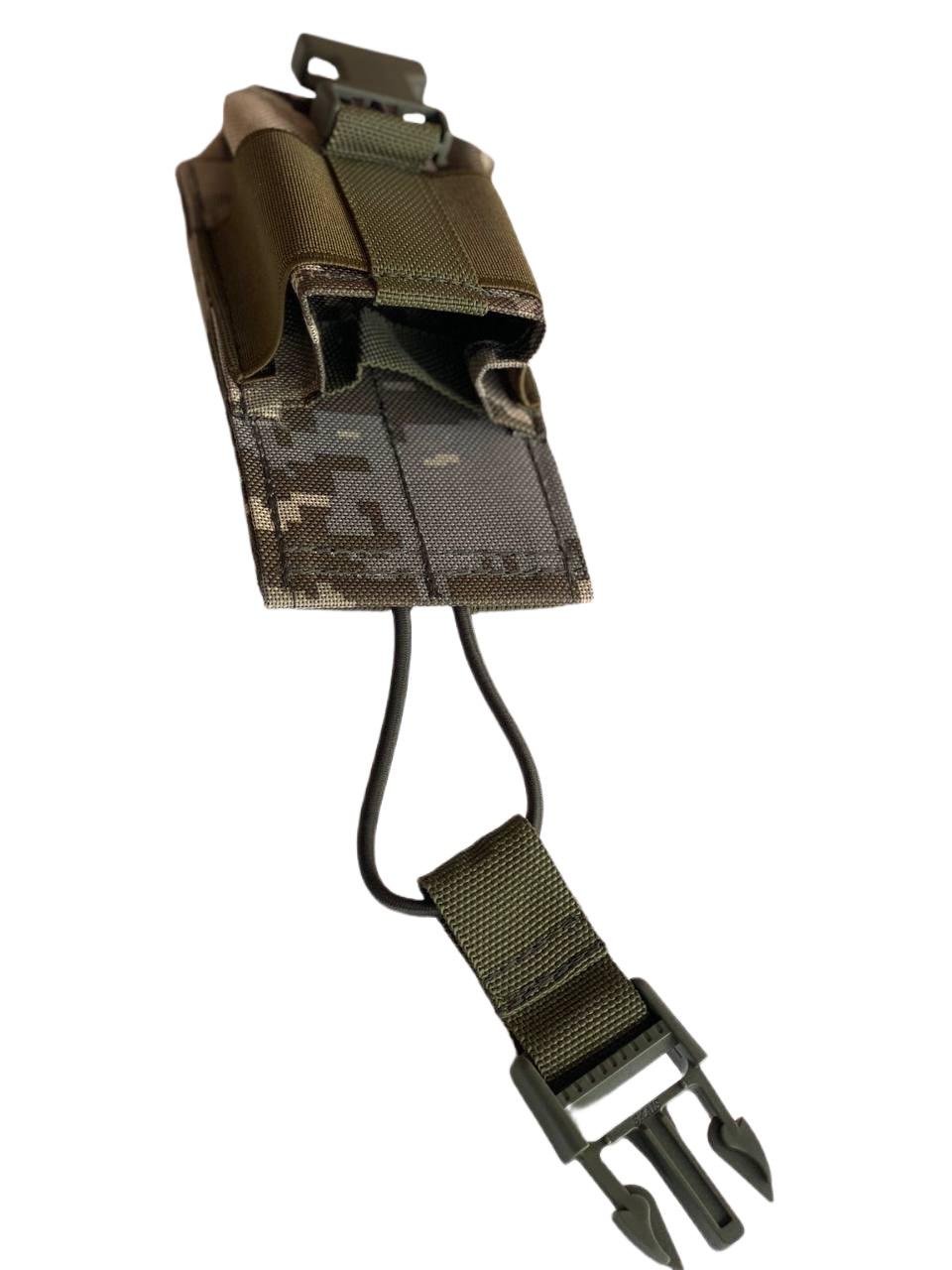 Подсумок для рации универсальный Пиксель чехол Motorola Kenwood TYT Baofeng (23668862) - фото 3 Подсумок для рации универсальный Пиксель чехол Motorola Kenwood TYT Baofeng (23668862) - фото 3