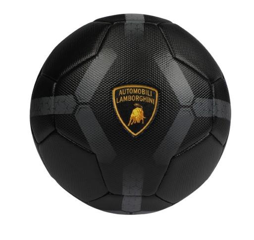 Футбольный мяч Lamborghini орнамент р. 5 Черный