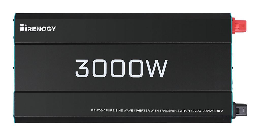 Инвертор полноценный синусоидальный RENOGY 3000 Вт - фото 2 Инвертор полноценный синусоидальный RENOGY 3000 Вт - фото 2