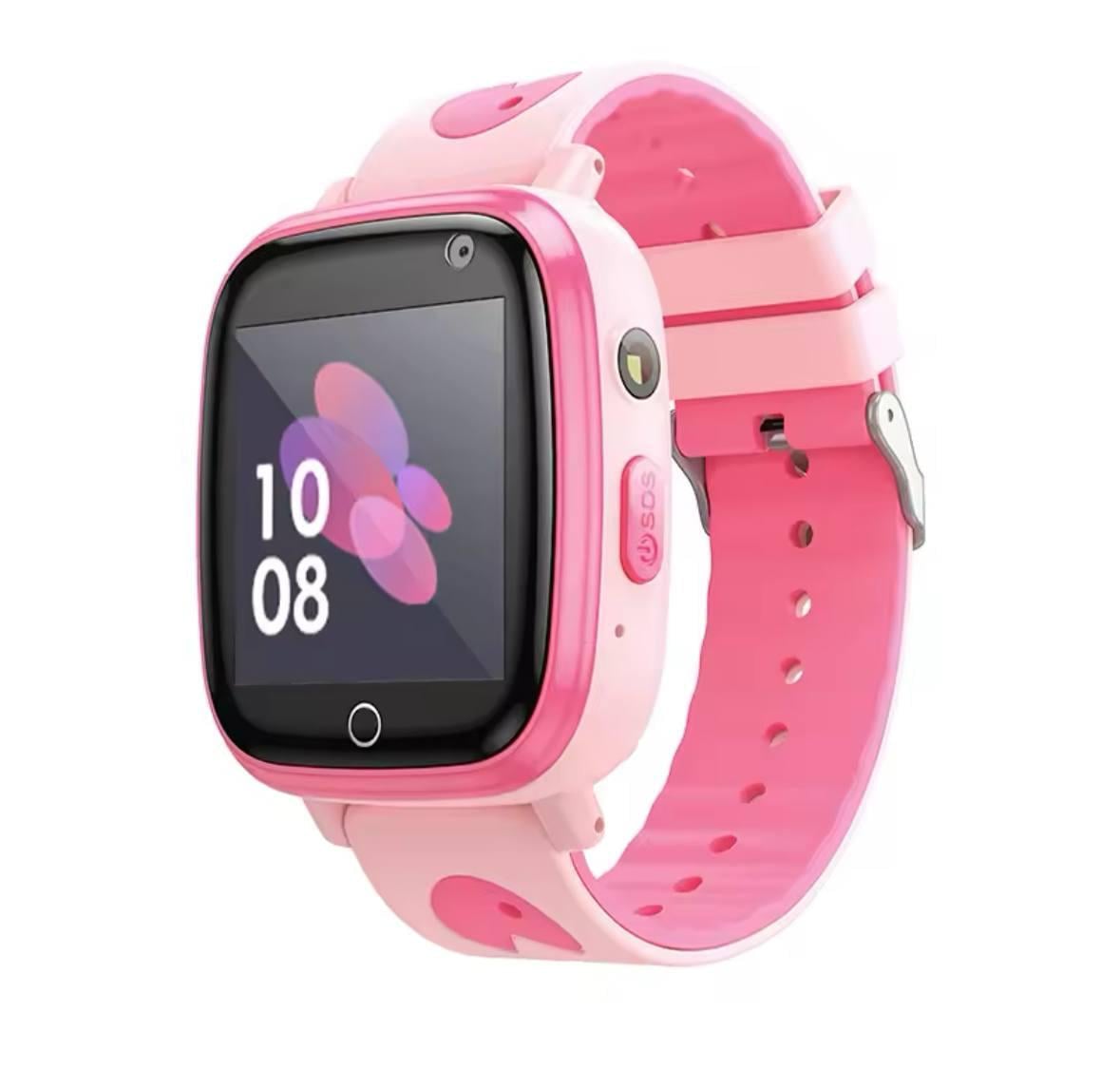 Смарт-часы детские Hoco Y 100 с функцией звонка и камерой Pink (24142212)