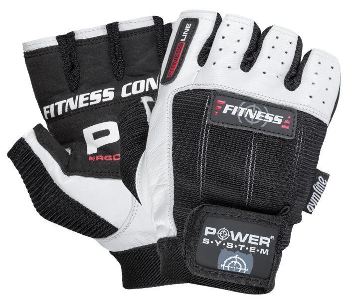 Рукавички для фітнесу Power System PS-2300 Fitness XXL Black/White (3019792988)