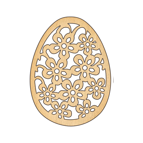 Заготовка из фанеры №229 Пасхальное яйцо-46 (6188)
