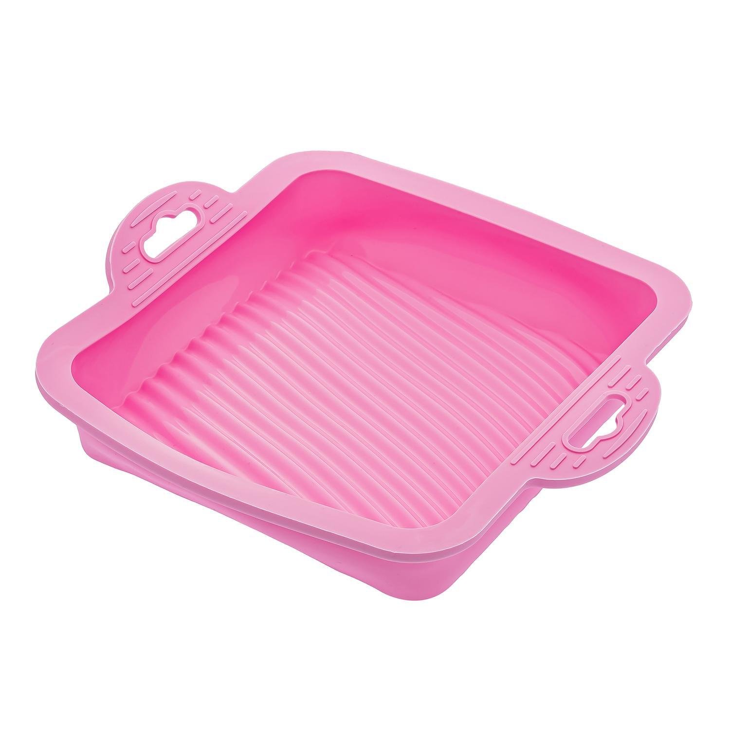 Форма для випічки A-PLUS 18х18 см Рожевий (2049168182) - фото 2