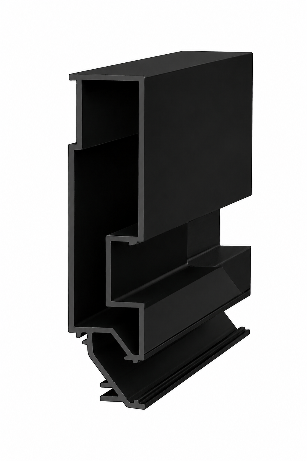 Профиль ArtLine STEP 8 для ниш натяжных потолков с LED-подсветкой алюминиевый 2 м Черный (25,408_2 мЧ)