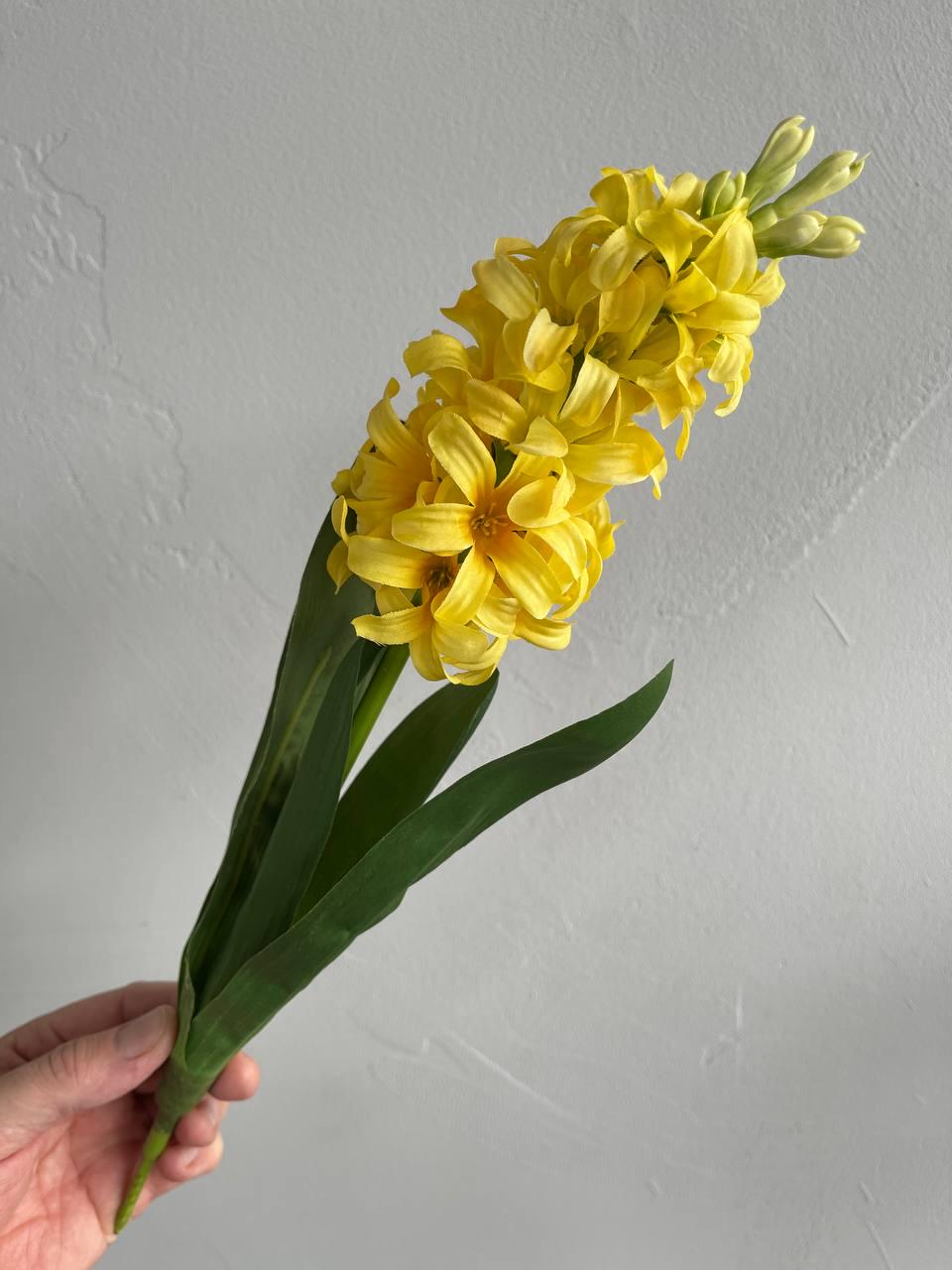 Гиацинт искусственный Желтый (0213) - фото 7