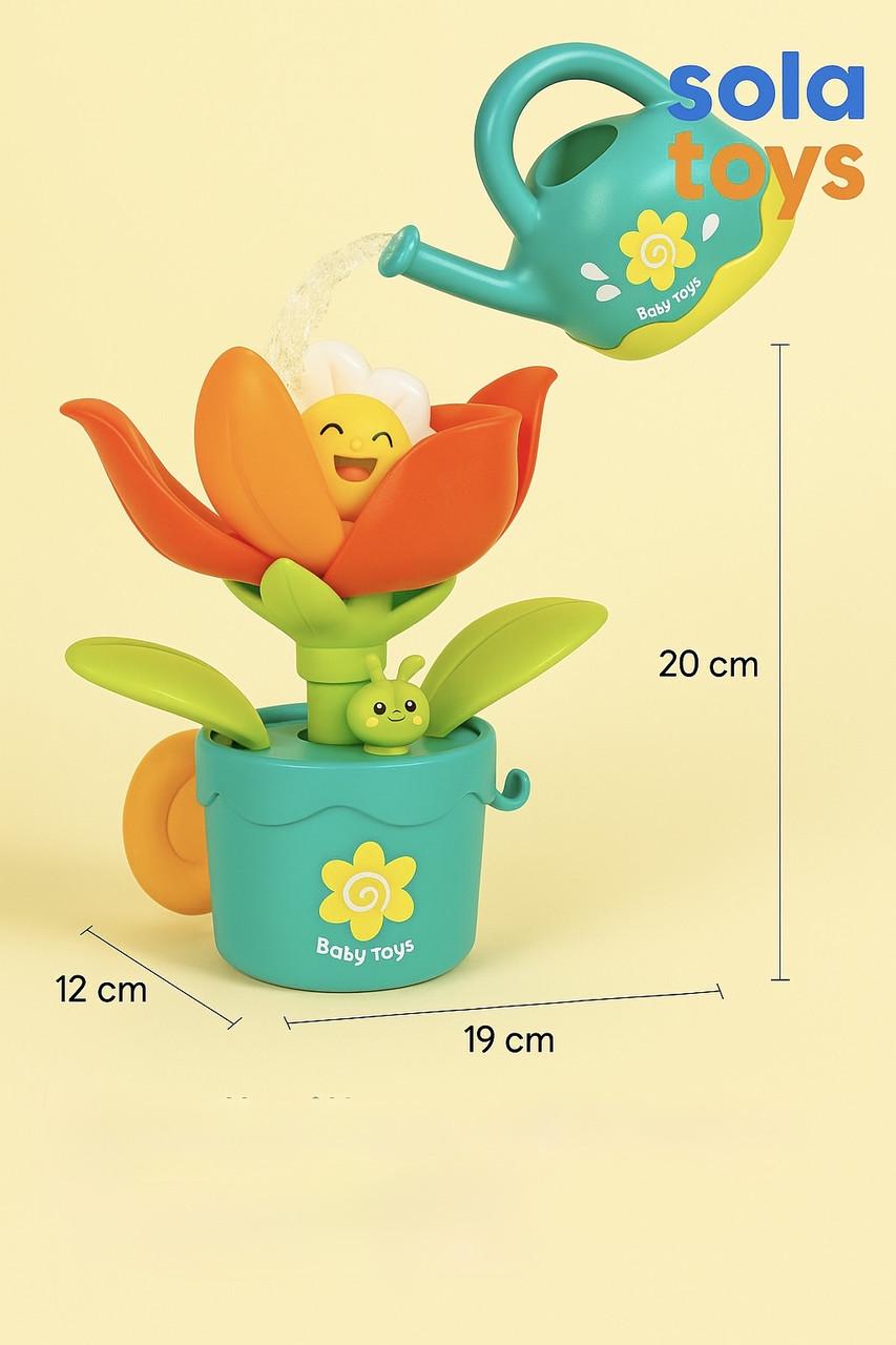 Игрушка для купания Цветок с лейкой (1) - фото 3 Игрушка для купания Цветок с лейкой (1) - фото 3