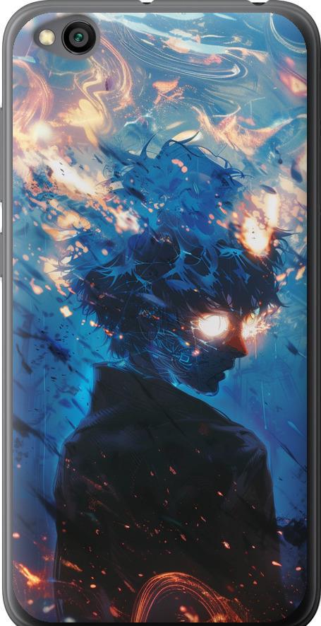 Чехол на Xiaomi Redmi Go Сатору Годжо (6129u-1667-42517)