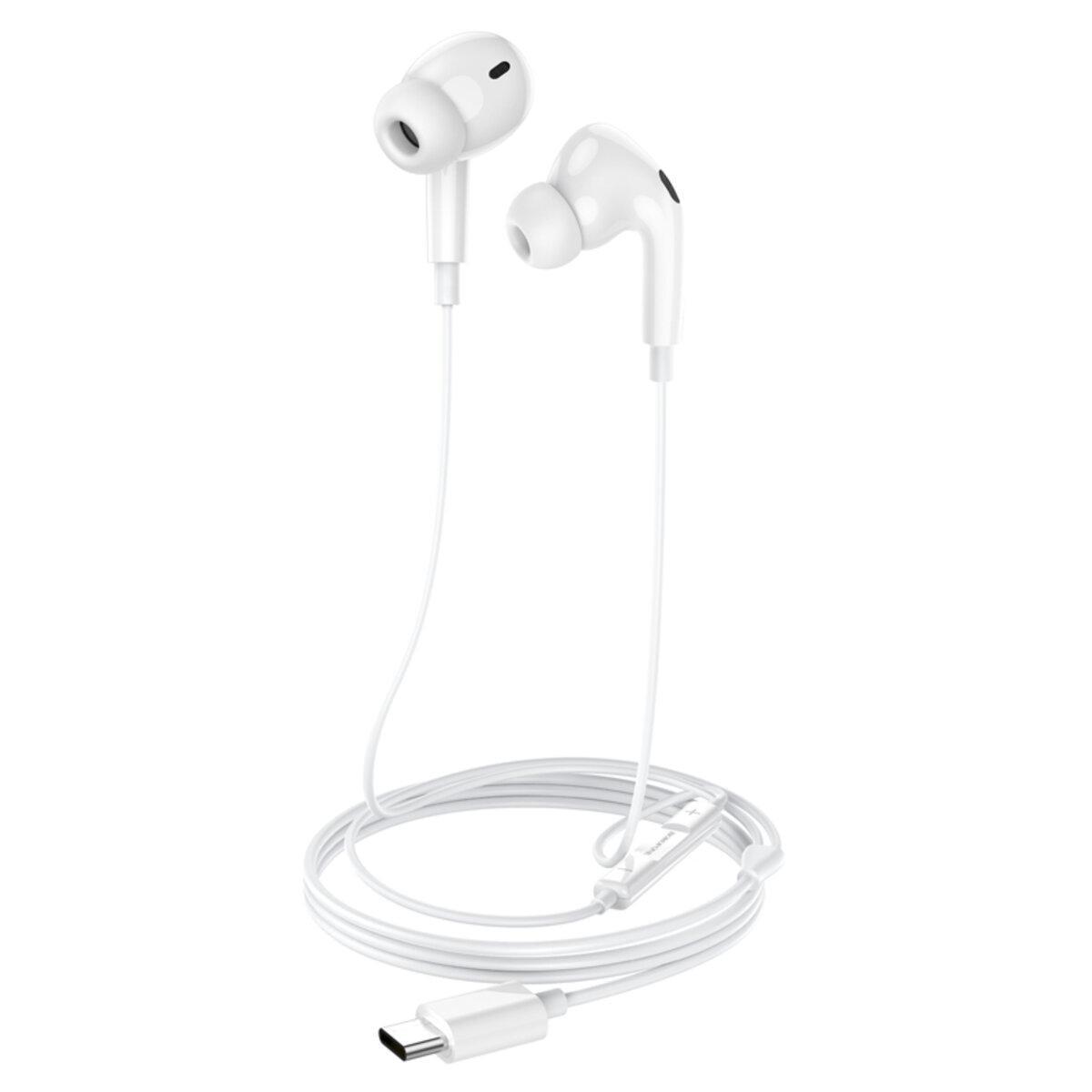 Наушники Borofone BM80 Pro Elegant Type-C White (BM80PCB)