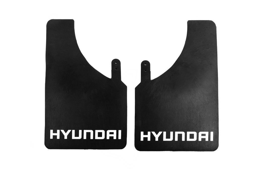 Брызговики Polytep для Hyundai резина Черный 230х375 мм 2 шт. (131462)
