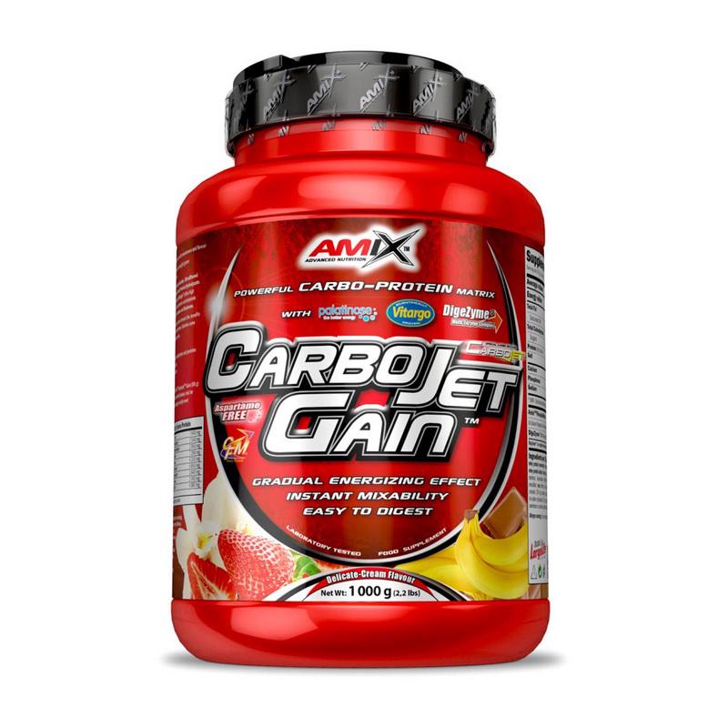 Гейнер углеводный AMIX Carbo Jet Gain 1 кг Банан