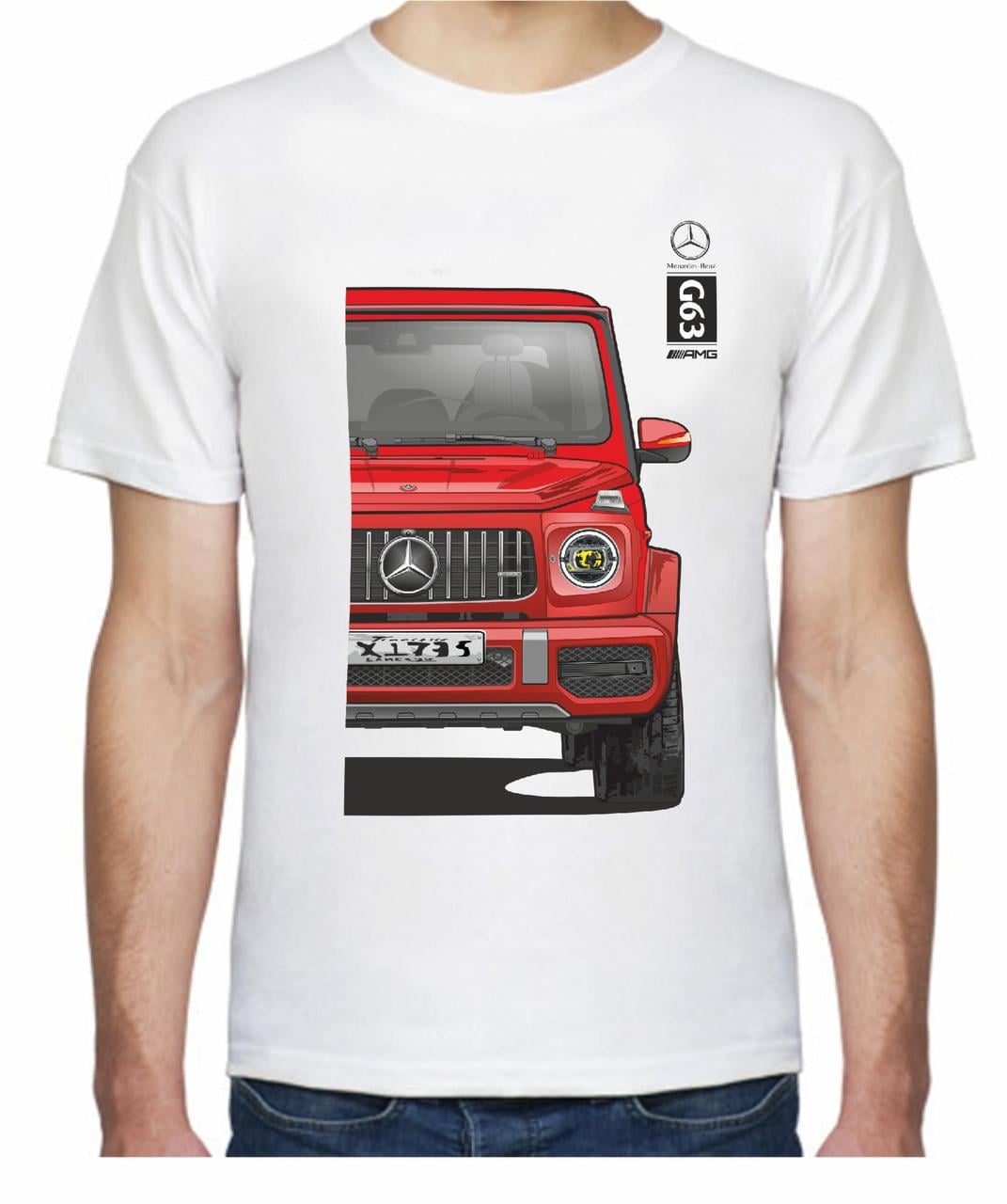 Футболка мужская Avtolife Mercedes-Benz G63 AMG FR 407563 XL Белый (2506063688) Футболка мужская Avtolife Mercedes-Benz G63 AMG FR 407563 XL Белый (2506063688)
