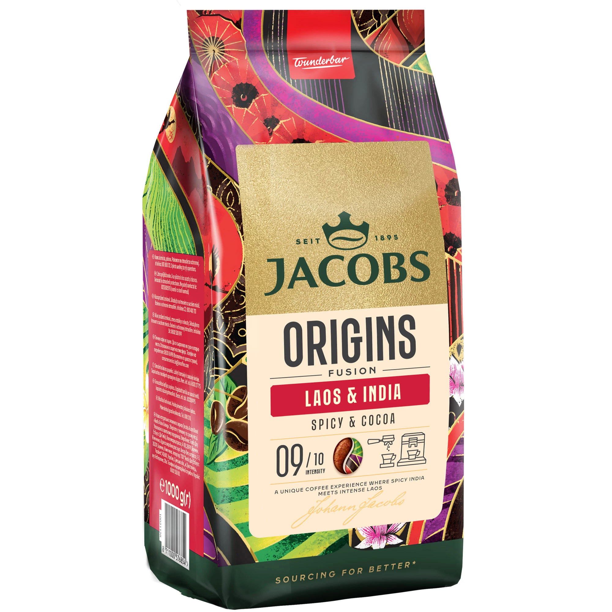 Кофе в зернах Jacobs Asian Blend 1 кг (jac1013) Кофе в зернах Jacobs Asian Blend 1 кг (jac1013)