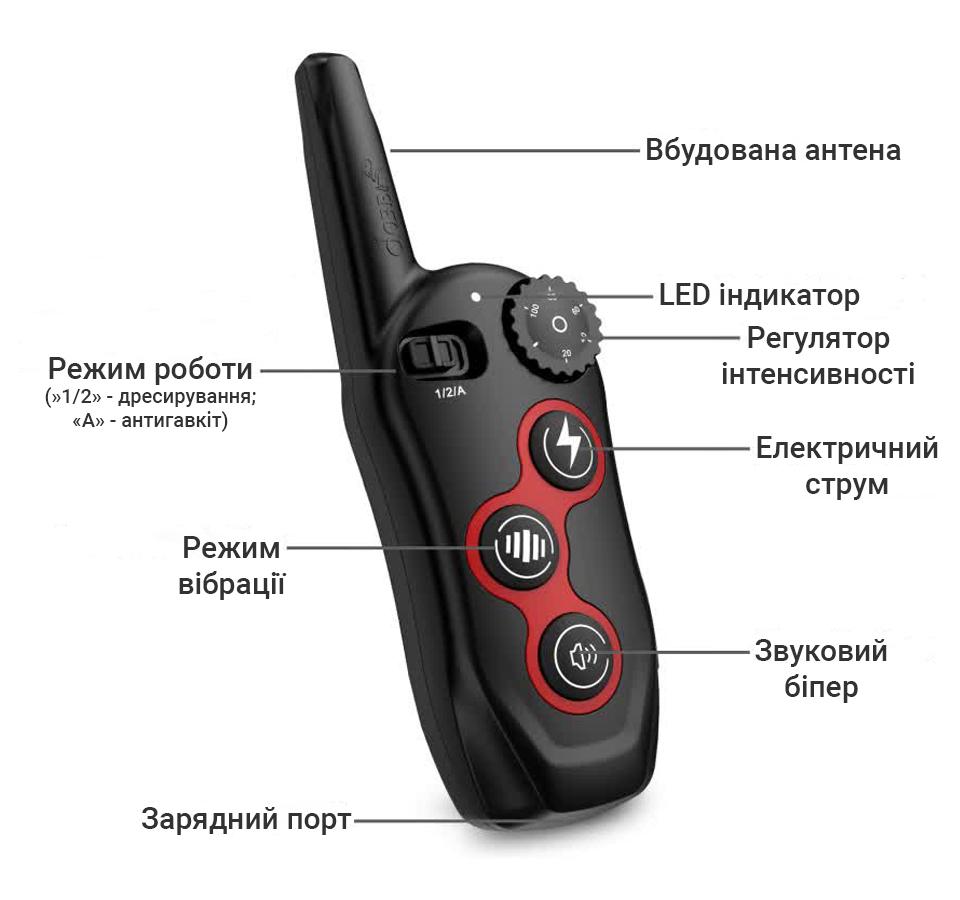 Нашийник + антилай електронний Dobe DB 400 для дресування собак - фото 6 Нашийник + антилай електронний Dobe DB 400 для дресування собак - фото 6