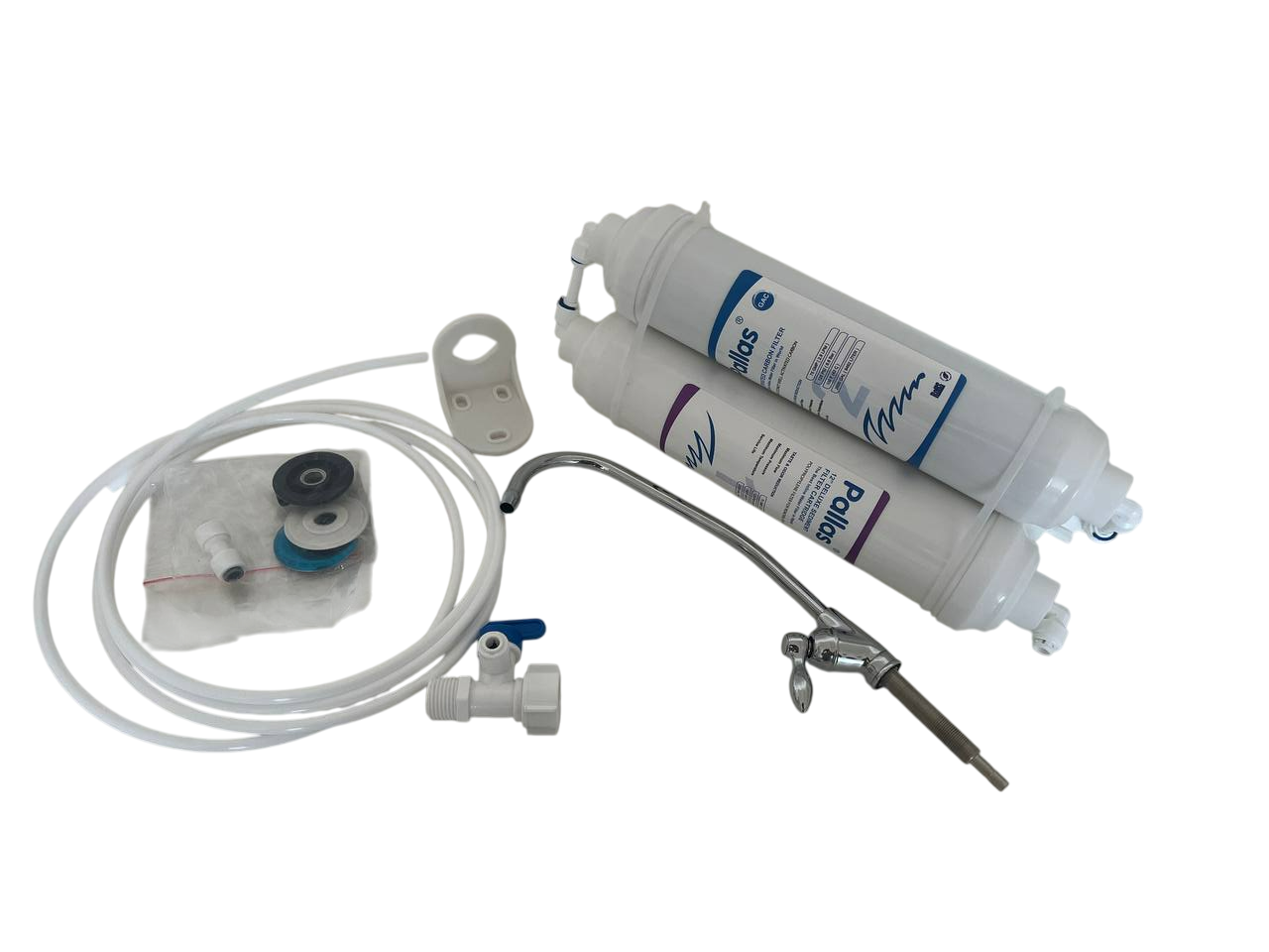 Фільтр потрійний для питної води Pallas Trio Compact 3 ступеня очищення вугільна фільтрація - фото 4