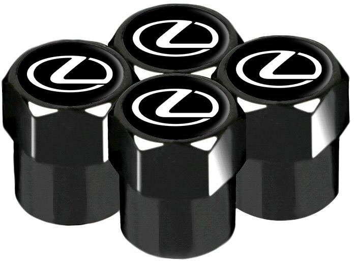 Колпачки на ниппель СlassyCap Lexus 4 шт. Black (23336)