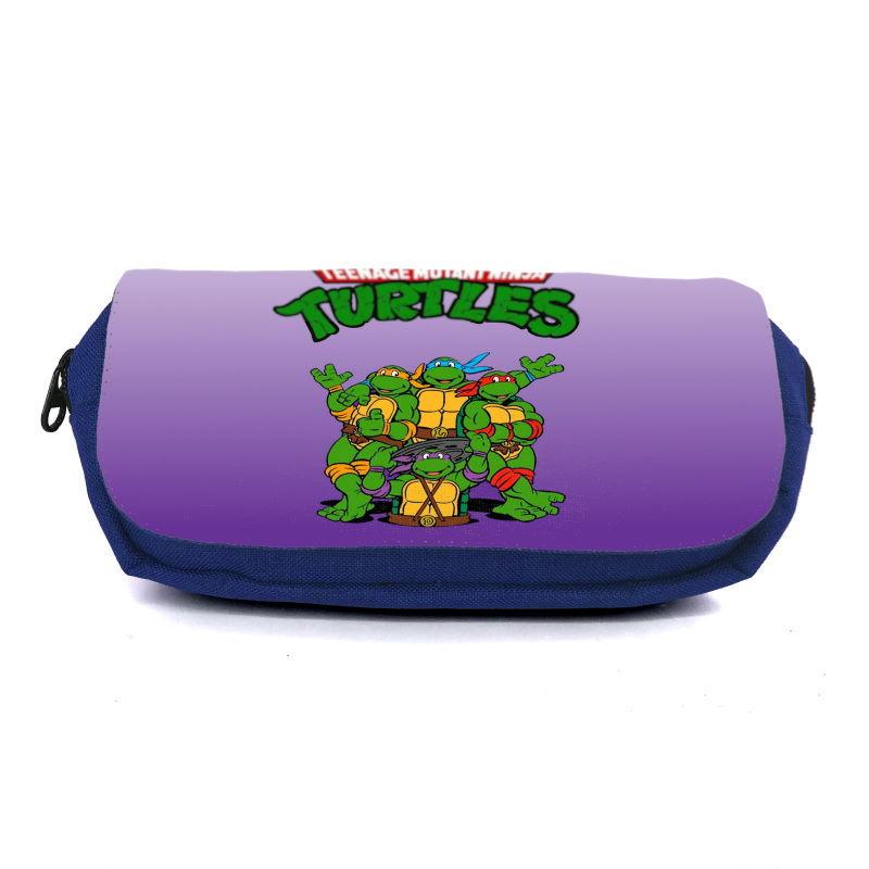 Пенал школьный Ракушки Ниндзя Ninja Turtles TMNT-0022 Синий (1529789006)