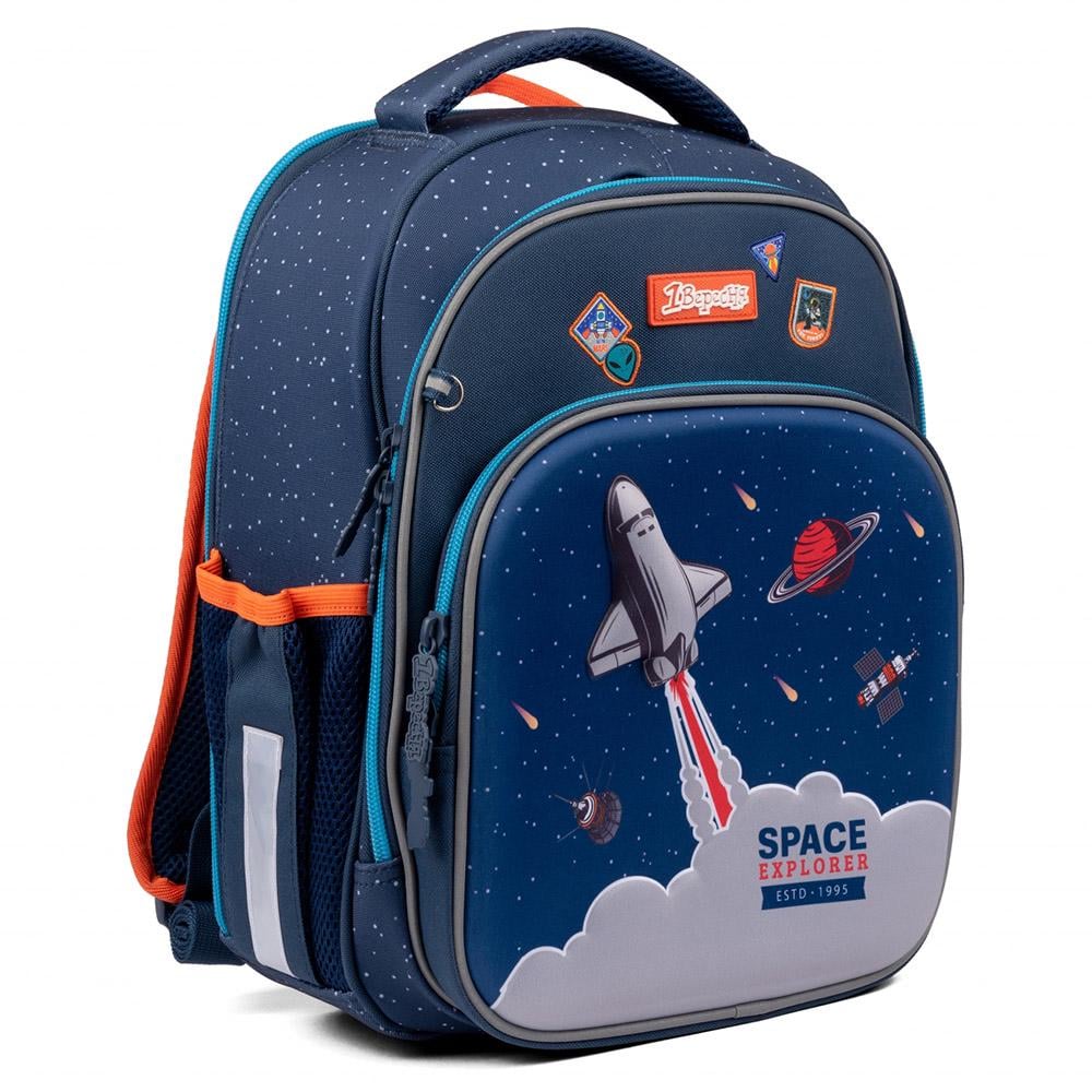 Рюкзак школьный каркасный Space S-106 с ортопедической спинкой 38х30х14 см. (552242)