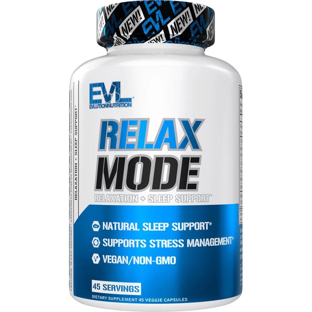 Добавка для сна Evlution Nutrition RelaxMode 45 веганских капсул