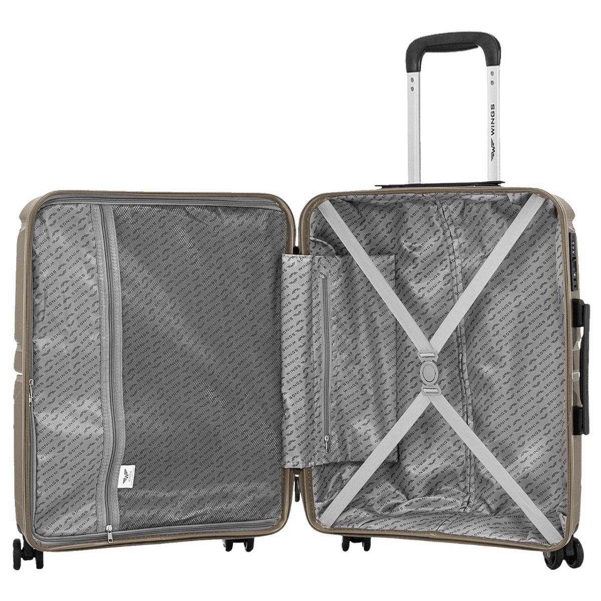 Чемодан полипропиленовый Wings PHX01 малый Шампань (Wp00547) - фото 9 Чемодан полипропиленовый Wings PHX01 малый Шампань (Wp00547) - фото 9